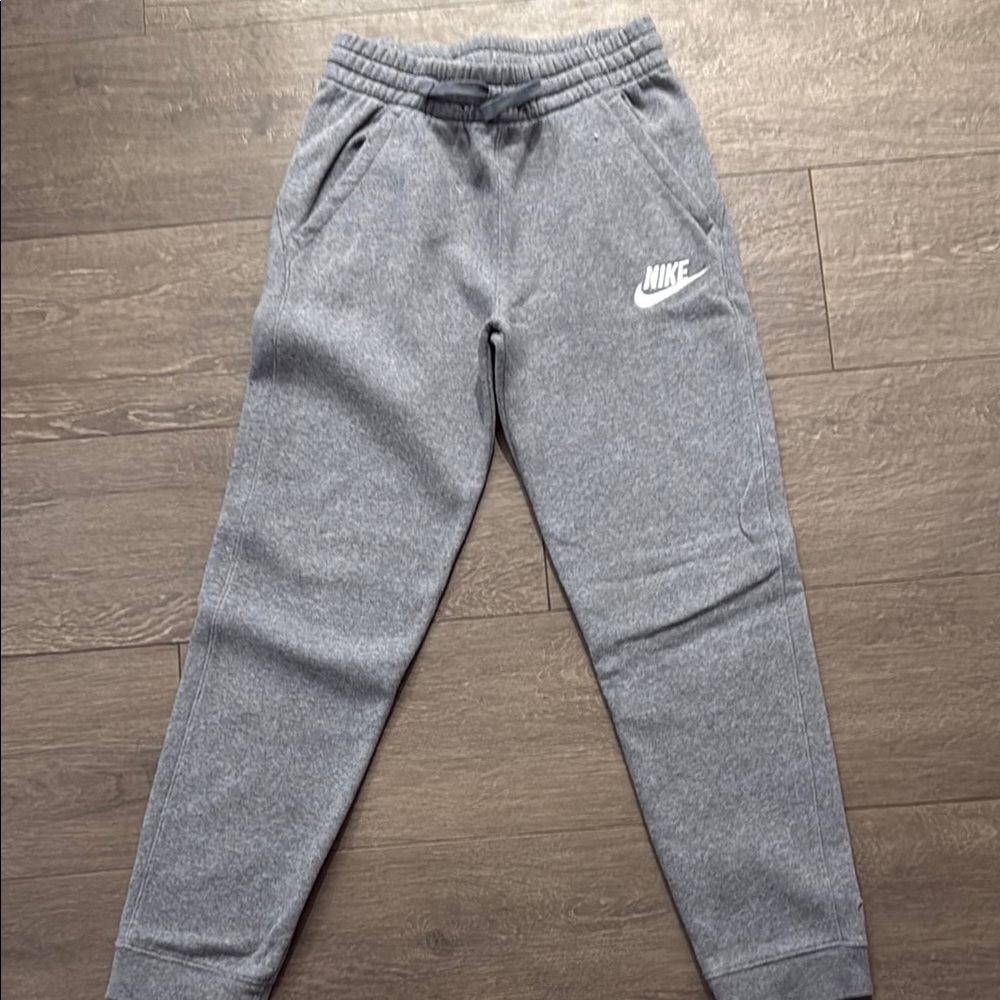 Nike Kids Heather Gray Joggers